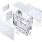 Компьютерный корпусMini-Tower/ Case JONSBO D31 STD, Mini-Tower, TG, no fan, 1xUSB-A 3.2 + 1xUSB-C 3.2, mATX, mDTX, mITX белый, фото5