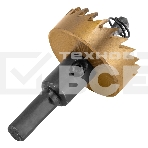 Коронка по металлу Denzel HSS, 38 мм, нитридтитановое покрытие, фото7