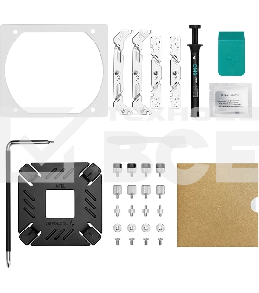 Устройство охлаждения(кулер) Deepcool Assassin VC Elite Wh Soc-AM5/AM4/1200/2066/1700/1851 белый 4-pin 22.6-29.3dB Al+Cu 300W 1772gr Ret (R-ASN4-WHNVNN-GJD)