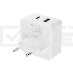 Сетевое зарядное устройство Maxvi CHL-603PD Type-C\USB 30W 6A (3A+3A) PD QC3.0, белый, фото8