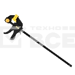 Струбцина пистолетная быстрозажимная Deli DL110118 450x70 мм, фото 1