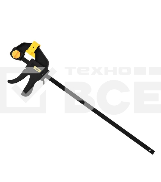 Струбцина пистолетная быстрозажимная Deli DL110118 450x70 мм