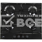 Газовая варочная панель Beko HIAG 64223 B черный, фото2