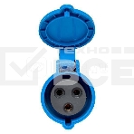 Розетка переносная 223 2P+PE 32А 220 В IP44 PROxima EKF ps-223-32-220-PRO, фото6