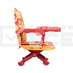 Стульчик для кормления BQ BCH012 Cat in a heart. Стульчик-бустер BQ BCH012. Гипоалергенные безопасные материалы/Съемный чехол из экокожи. Удобный, устойчив к загрязнению и легко моется/Съемная столешница/Безопасность малыша: устойчивая конструкция, нескол, фото3