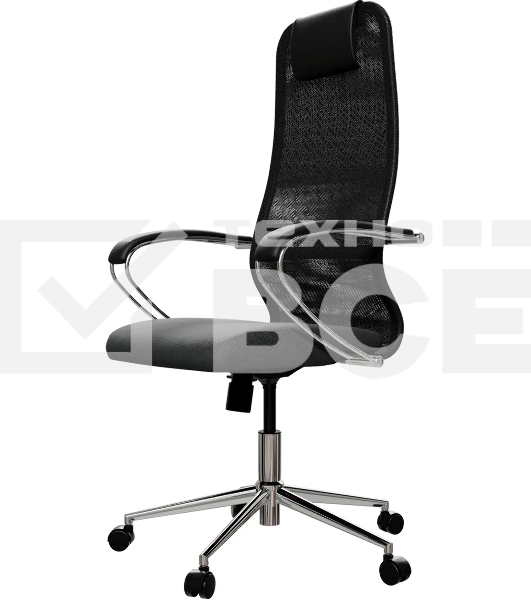 Кресло офисное SU-B-8/подл.131/осн.009, черный DA.16.1.2A2 zDA.16.1.2A2