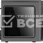 Компьютерный корпус Aerocool/Formula Cs-105 Blue (mATX, без БП, 1x USB3.0, 1x USB2.0, 1x 12cm blue LED front fan), фото5