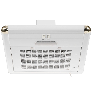 Вытяжка каминная Elikor Сатурн 50П-180-В1Л белый/золотистый, 50 см, 180 м³/ч, 48 дБ