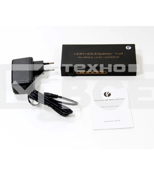 Разветвитель HDMI 1X4 DD424 VCOM