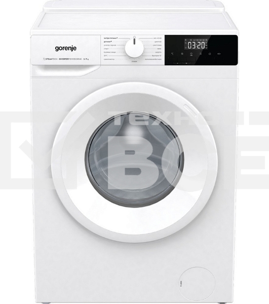 Стиральная машина Gorenje W2NHPI72SCSIRV белый загрузка фронтальная 7 кг, 1200 об/мин., класс: А