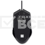 Мышь проводная Oklick 398G черный, 2400 dpi, USB, кнопки - 4, фото8