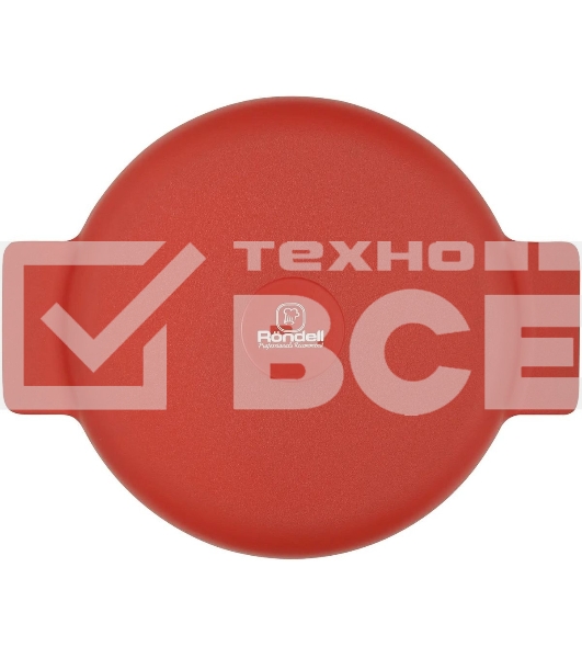 Сотейник Rondell Red Edition RDA-1119, 24см, с крышкой, красный