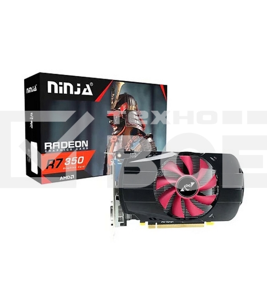 Видеокарта Ninja (Sinotex) R7 350 2Gb GDDR5 128bit VGA DVI HDMI 1FAN RTL