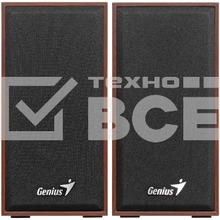 Колонки Genius SP-HF180, 2.0, 2 x 3W, USB-power, Wood
