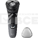 Электробритва Philips S1142/00 роторная, черный/серый, фото 1