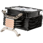 Кулер для процессора Eurocase 4PI120ARGB черный, 120 мм, алюминий/медь, 1800 об/мин, 36 дБ, 4 pin, 180 Вт, 157 мм, фото2