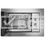 Микроволновая печь встраиваемая Maunfeld MBMO820MS03 нержавеющая сталь, 20 л, 1250 Вт, переключатели - поворотный механизм, фото6
