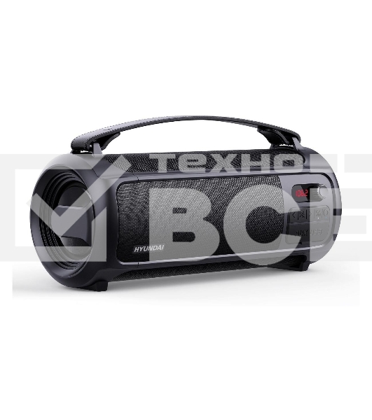 Портативная колонка Hyundai H-PS1025 черный 40W 2.0 BT 10м 3000mAh
