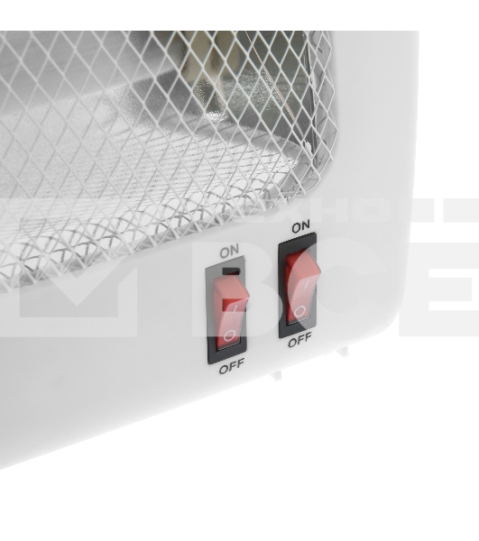 Инфракрасный обогреватель Sakura SA-0670W, белый, кварцевый, 900 Вт, 20 м2