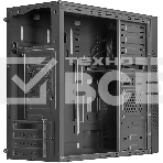 Компьютерный корпус MiniTower Ginzzu D370, RGb, Акриловое стекло, mATX, 2xUSB 2.0, черный, без БП, без вентиляторов, фото4