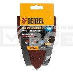 Треугольник абразивный Denzel на ворc. подложке под 