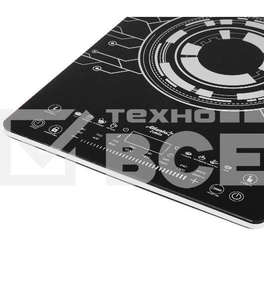 Плита настольная индукционная Atlanta ATH-1760 черный