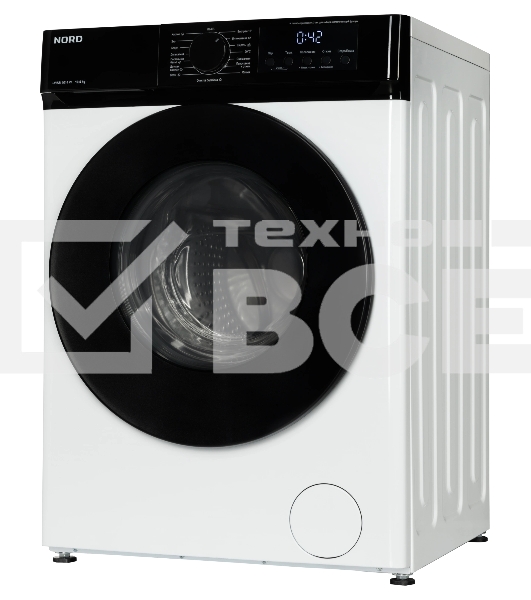 Стиральная машина NORD i-WSB 1014 W белый, загрузка фронтальная 10.5 кг, 1400 об/мин, класс: А+++