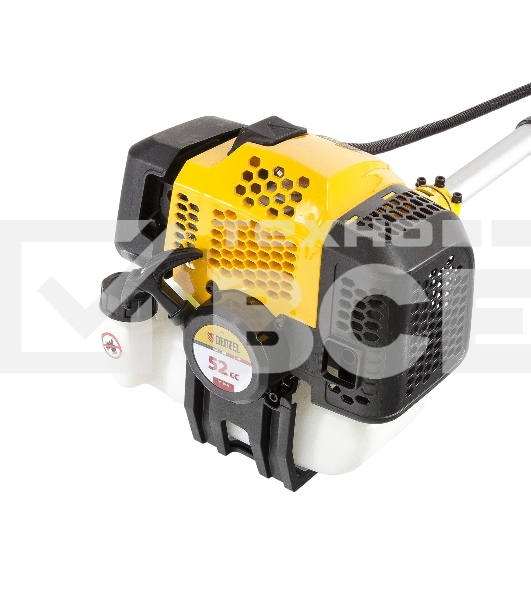 Триммер бензиновый Denzel DGT-520S, 52см3, 3 л.с., разъемная штанга, состоит из 2 частей