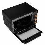 Мини-печь Kraft KF-MO 3506 KGLB (черный/золото) с дисплеем, фото17