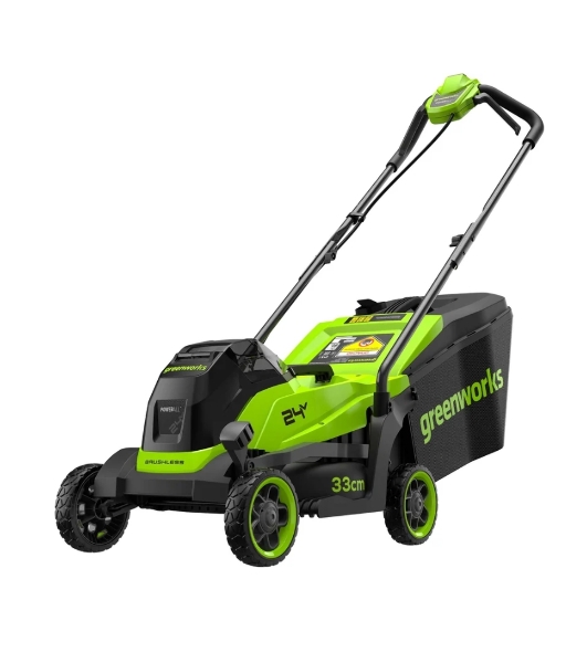 Газонокосилка аккумуляторная GreenWorks GD24LM331, 24 В, 0 Ач