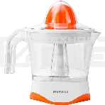 Соковыжималка цитрусовая Starwind SJ 1231 30Вт рез.сок.:1мл. оранжевый/прозрачный, фото 1