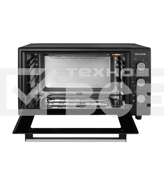 Мини-печь Willmark WOF-505BL (50л,конвекция,эмал.внутр.поверх,лампа,таймер, черн., 1500Вт)