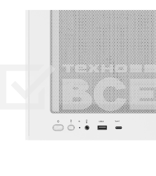 Компьютерный корпус ZALMAN P30 AIR, MATX, WHITE, WINDOW, 2xCombo (3.5'' or 2.5''), 3x2.5
