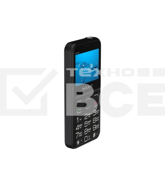Мобильный телефон Maxvi B231ds черный