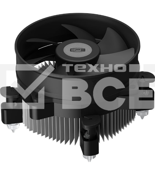 Кулер PcCooler R120-XXNIXX-GL черный 95мм алюминий 2700rpm 27.8db 4-pin 95W 70мм