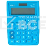 Калькулятор настольный Deli E1122/BLUE синий 12-разр., фото 1