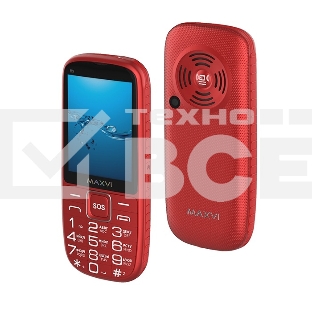 Мобильный телефон Maxvi B9 красный