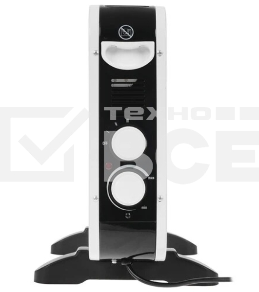 Конвектор Centek CT-6125 белый/черный, 750/1250/2000 Вт, 25 м2, механический термостат
