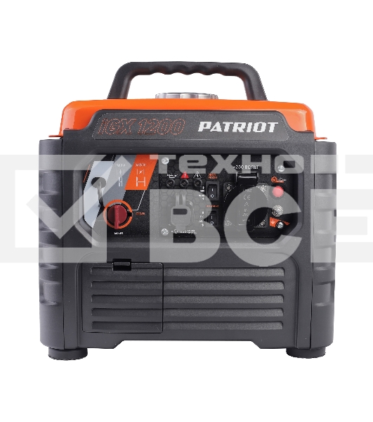 Генератор инверторный PATRIOT iGX 1200, 1,0/1,2 кВт