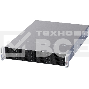 Серверный корпус Ablecom 2U CS-R29-04P E-ATX, ATX, Micro-ATX, Mini-ITX MBs; 12 x 3.5'' hs + 2 x 2.5'' hs rear; 800 Wt CRPS(1+1); no rails