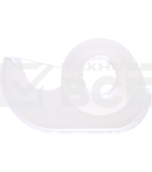 Клейкая лента двухсторонняя Silwerhof прозрачная, ширина 12мм, длина 12.7м полипропилен на диспенсере