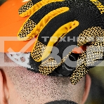 Каска защитная ударопрочная Denzel ABS/PC, плавная регулировка, модель 