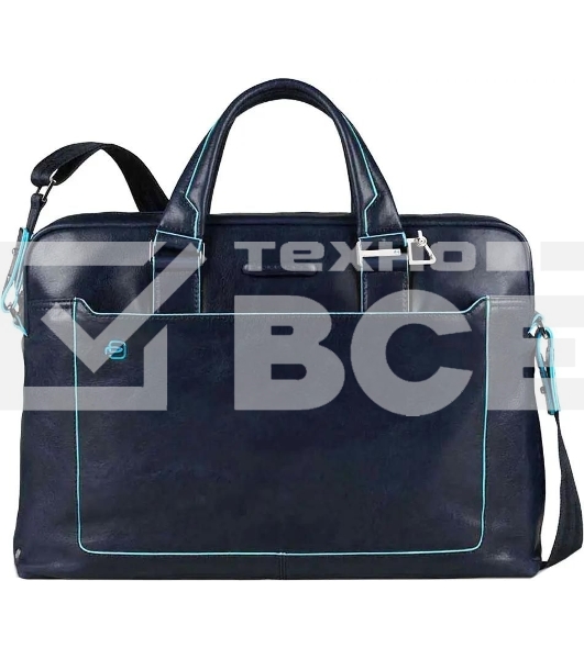 Сумка для ноутбука Piquadro Blue Square CA3335B2/BLU2 синий натур.кожа