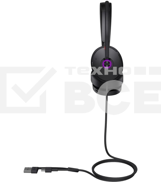 Гарнитура проводная Yealink UH48 Dual UC USB-C/A 1308152