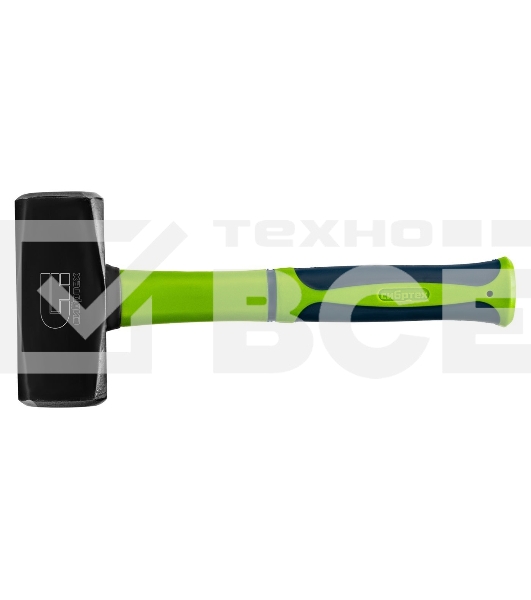 Кувалда Сибртех 2000 г, фибергласовая обрезиненная рукоятка