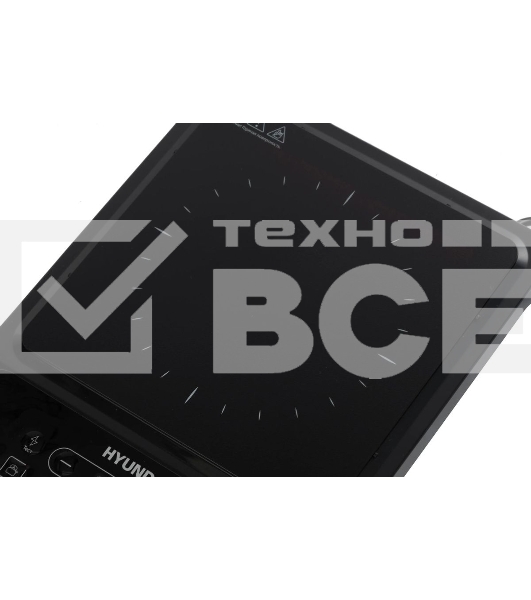 Плита настольная электрическая Hyundai HYC-0101 черный эмаль (настольная)