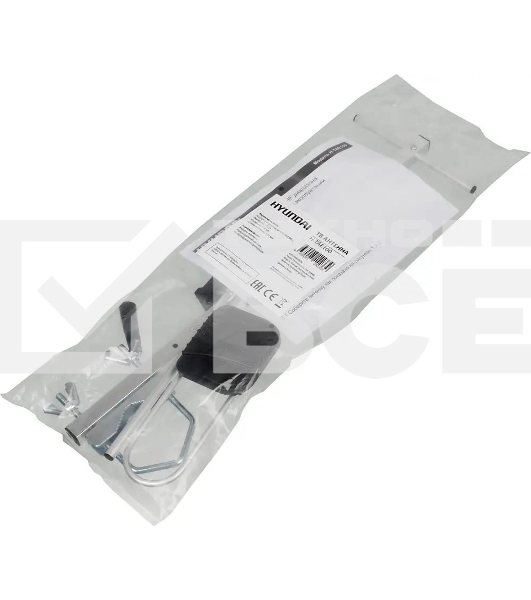 Антенна телевизионная Hyundai H-TAE100 9дБ пассивная серебристый