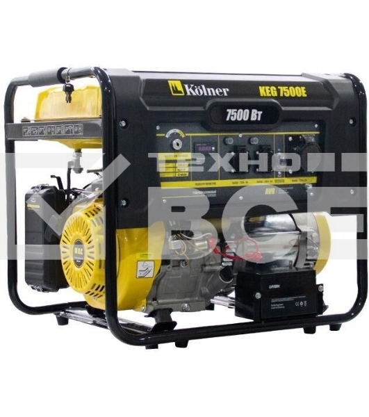 Генератор бенз. KOLNER KEG 7500E