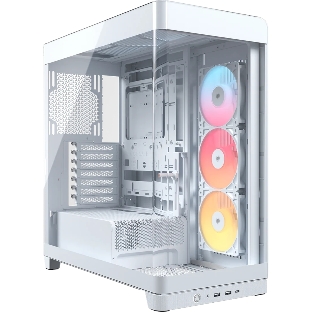 Корпус Corsair 4500X RS-R ARGB White, Midi-Tower, белый, 3 x 120 мм