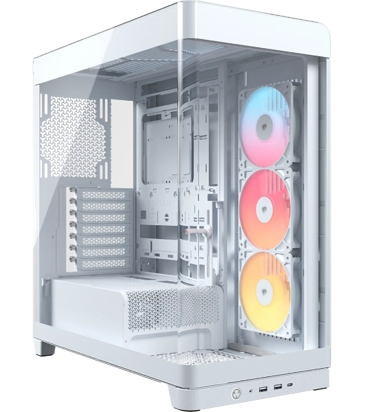 Корпус Corsair 4500X RS-R ARGB White, Midi-Tower, белый, 3 x 120 мм